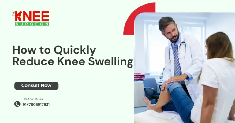 How to Quickly Reduce Knee Swelling