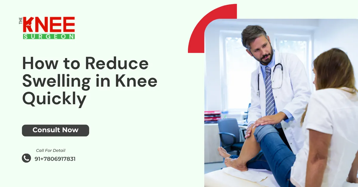 How to Reduce Swelling in Knee Quickly