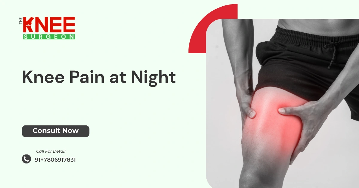 knee pain at night